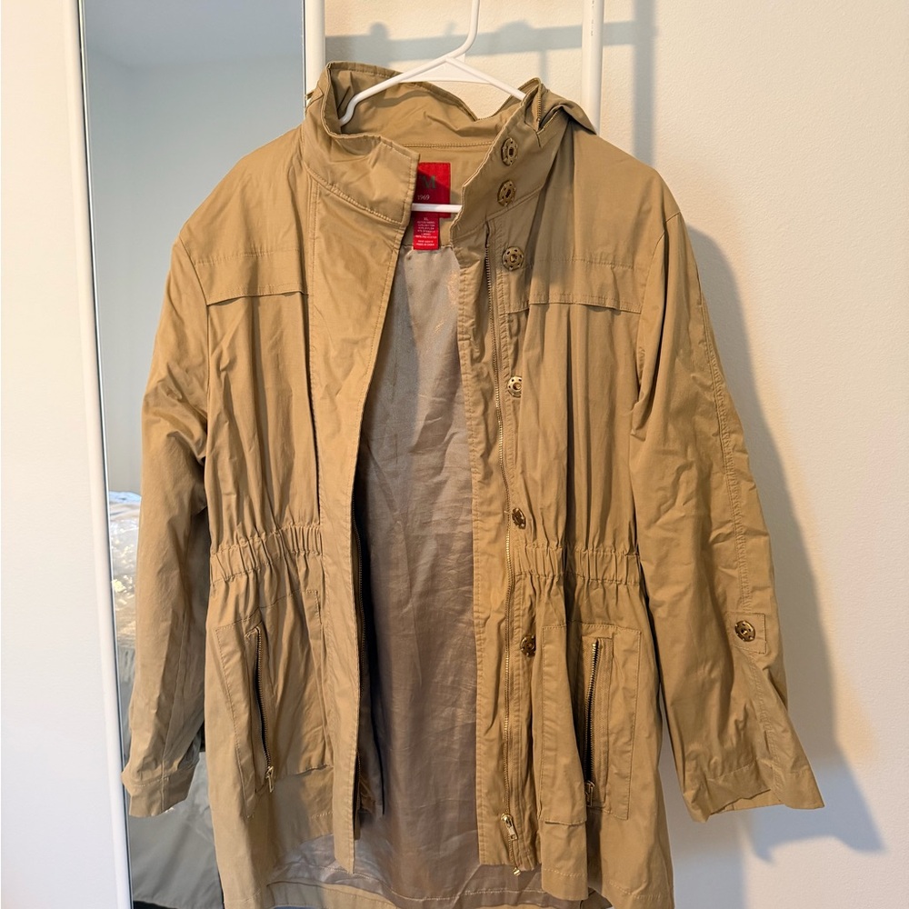 Tan Rain Jacket